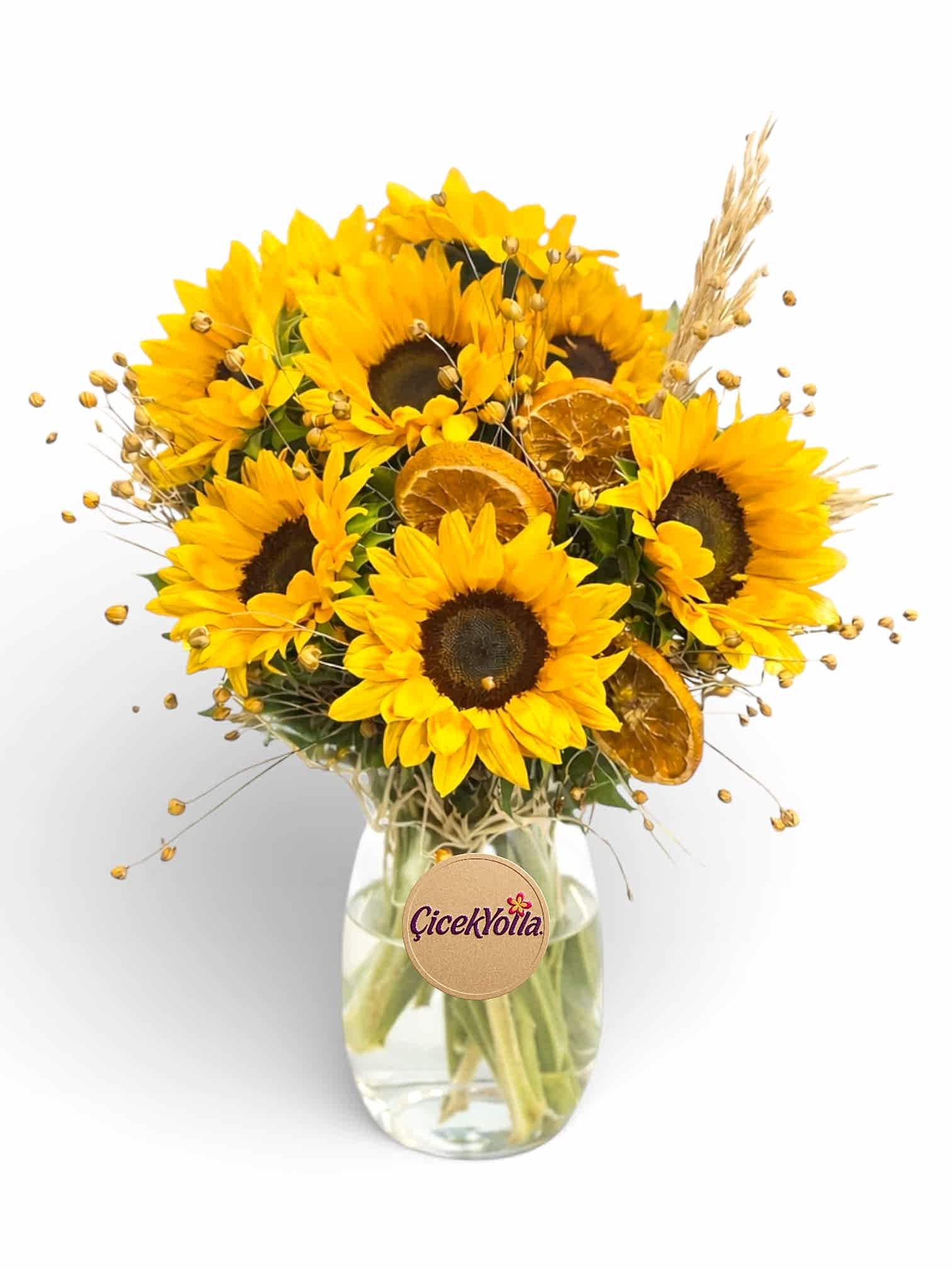 Güneş Işığı Ayçiçeği Aranjmanı